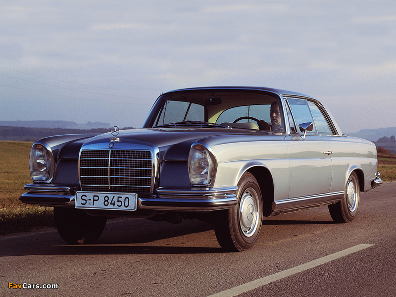 Mercedes-Benz 280 SE Coupe (W111) 1967–71 wallpapers (800 x 600)