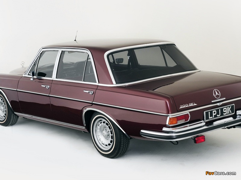 Mercedes-Benz 300 SEL 6.3 UK-spec (W109) 1967–72 wallpapers (800 x 600)