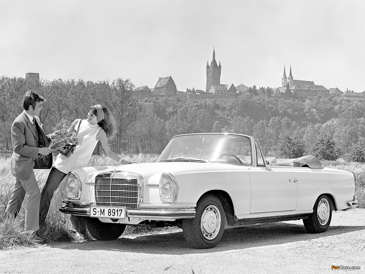 Mercedes-Benz 280 SE 3.5 Cabriolet (W111) 1969–71 wallpapers (1280 x 960)