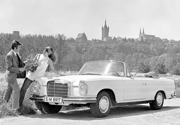 Mercedes-Benz 280 SE 3.5 Cabriolet (W111) 1969–71 wallpapers