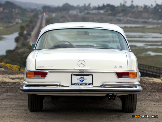 Mercedes-Benz 280 SE 3.5 Coupe US-spec (W111) 1969–71 wallpapers (640 x 480)