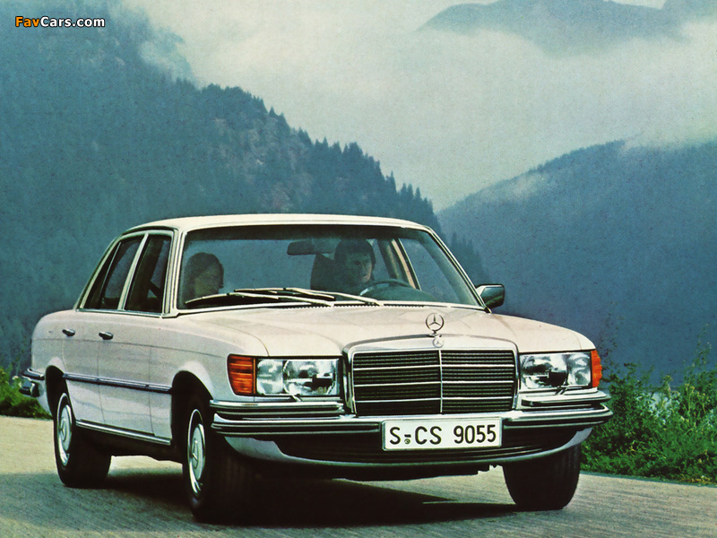 Mercedes-Benz 350 SE (W116) 1973–80 wallpapers (800 x 600)