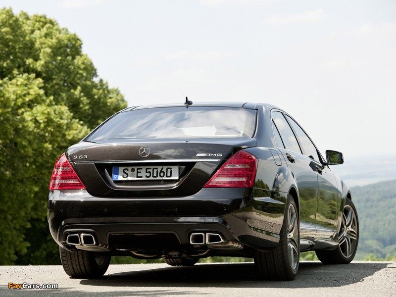 Mercedes-Benz S 63 AMG (W221) 2010–13 wallpapers (800 x 600)