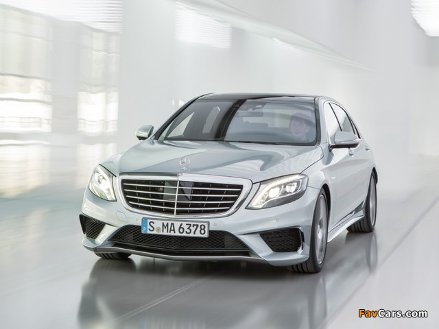 Mercedes-Benz S 63 AMG (W222) 2013 wallpapers (640 x 480)