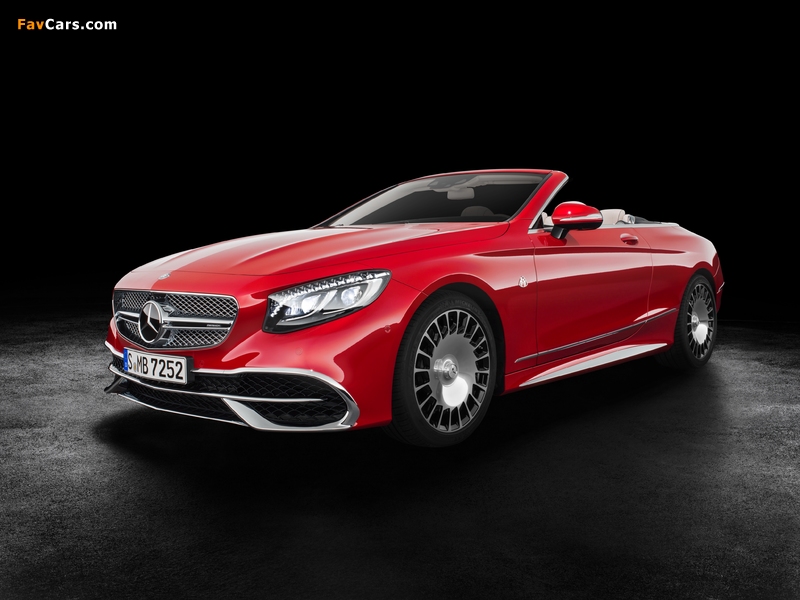 Mercedes-Maybach S 650 Cabriolet (A217) 2017 wallpapers (800 x 600)