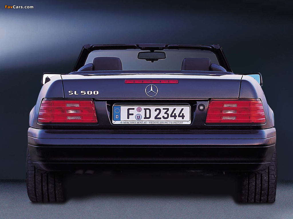 Mercedes-Benz SL 500 (R129) 1993–2001 wallpapers (1024 x 768)