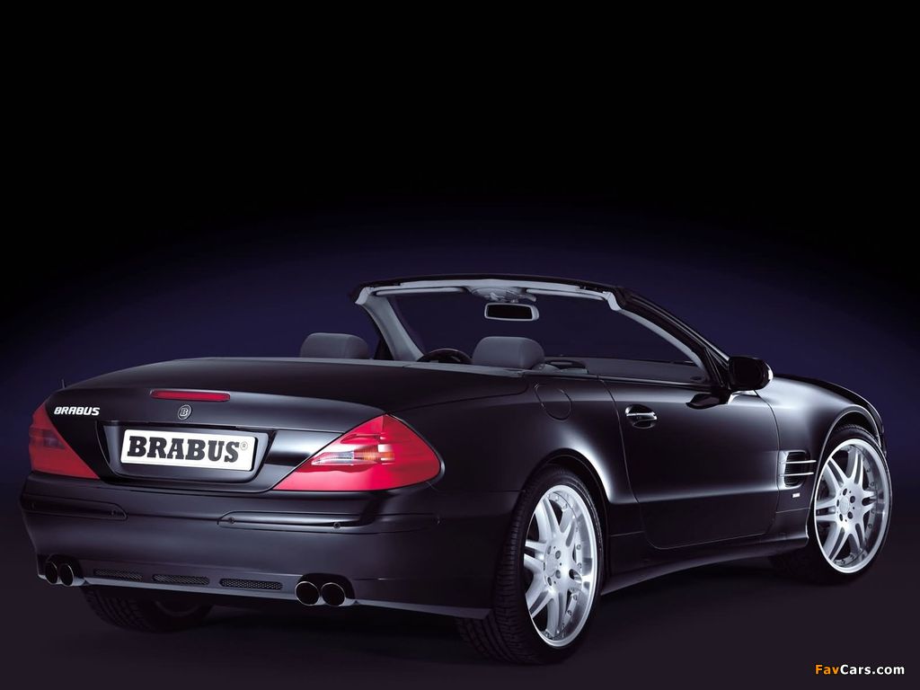 Brabus Mercedes-Benz SL-Klasse (R230) 2001–08 wallpapers (1024 x 768)
