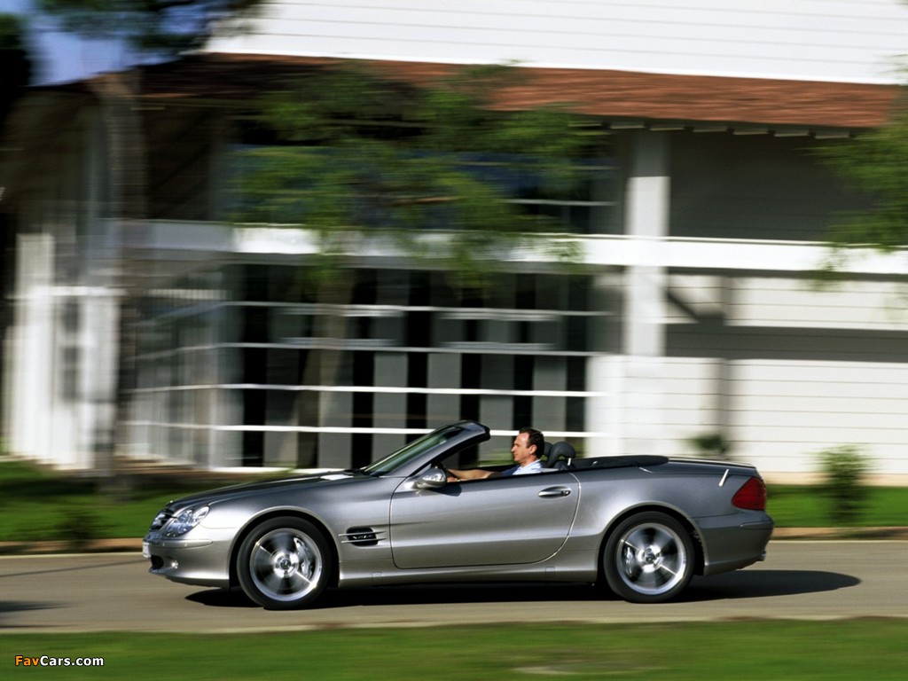 Mercedes-Benz SL 600 (R230) 2003–05 images (1024 x 768)