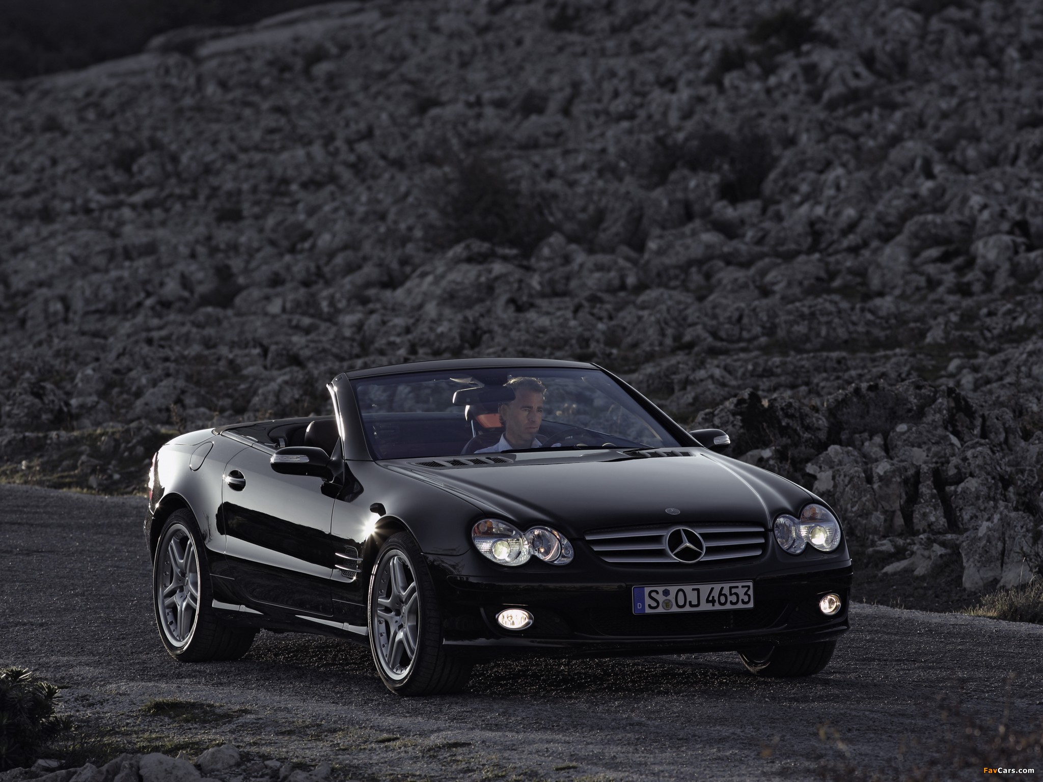 Mercedes-Benz SL 350 (R230) 2005–08 images (2048 x 1536)
