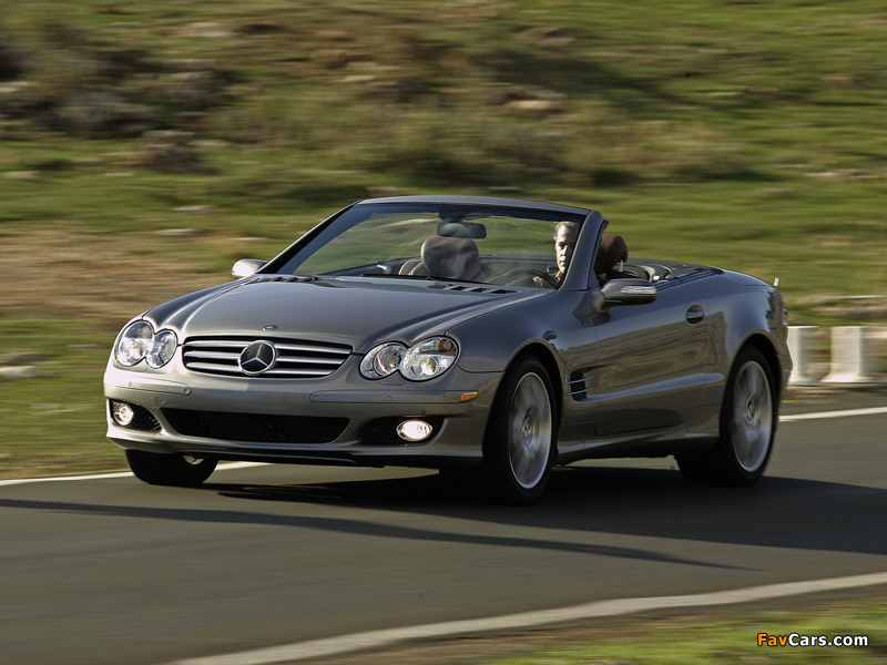 Mercedes-Benz SL 550 (R230) 2006–08 pictures (800 x 600)