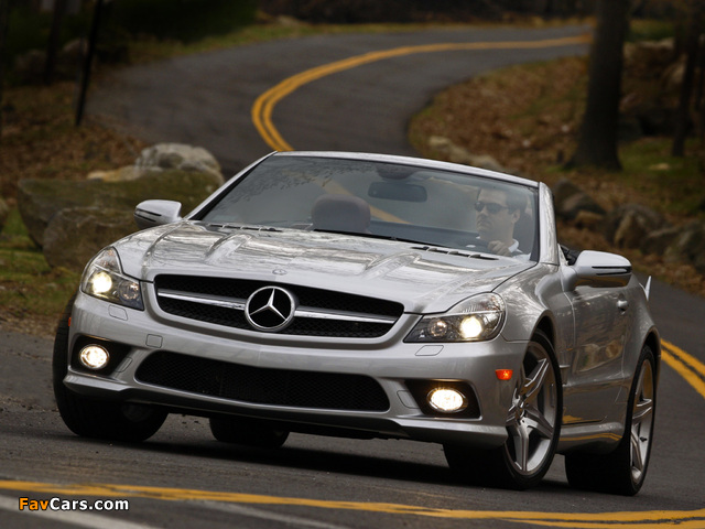 Mercedes-Benz SL 550 (R230) 2008–11 pictures (640 x 480)