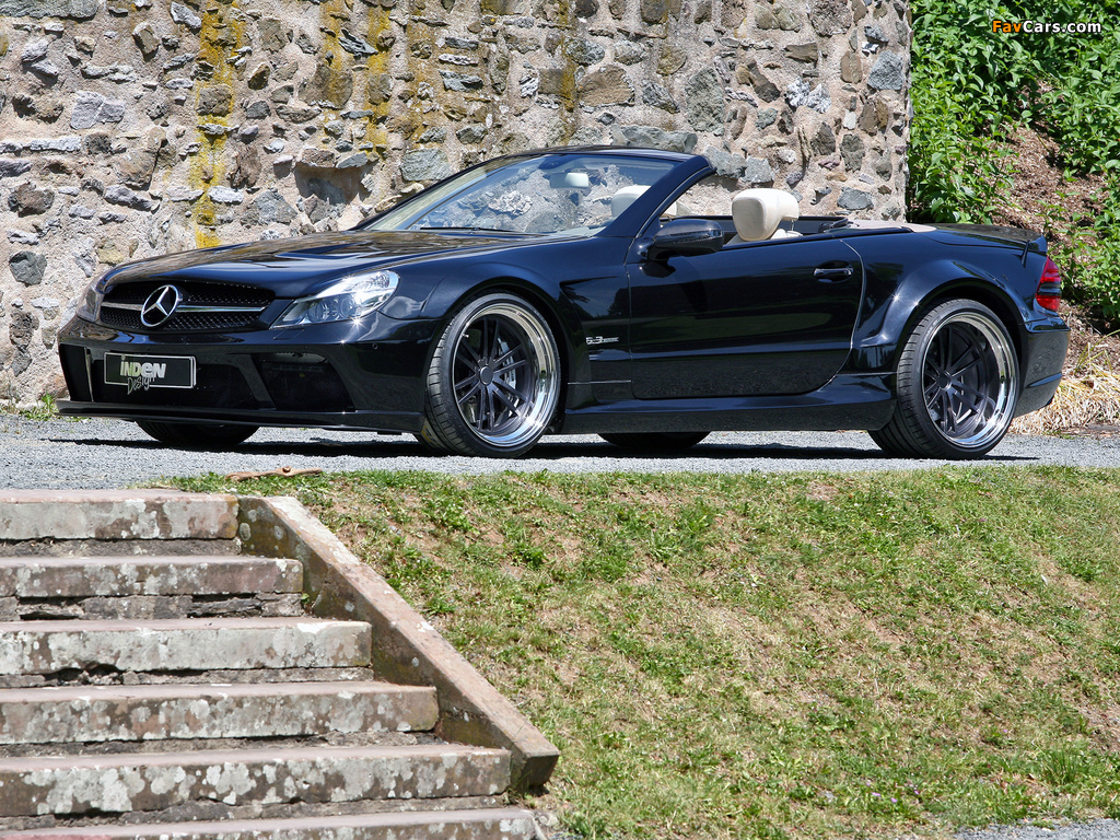 Inden Design Mercedes-Benz SL 63 AMG Black Saphir (R230) 2010 photos (1024 x 768)