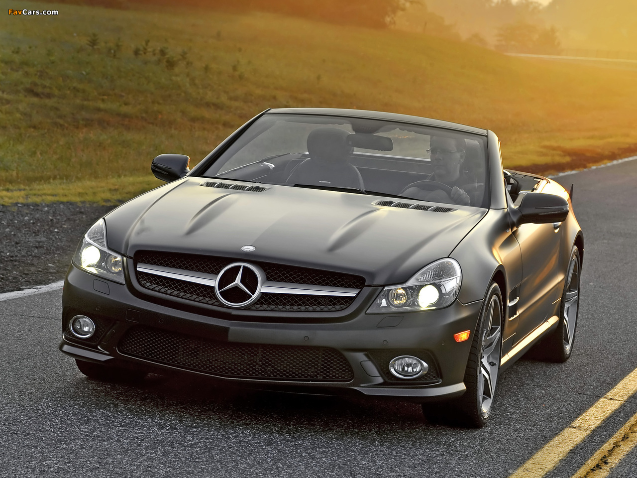 Mercedes-Benz SL 550 Night Edition (R230) 2010 pictures (1280 x 960)
