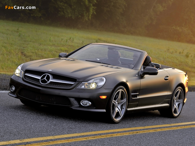 Mercedes-Benz SL 550 Night Edition (R230) 2010 pictures (640 x 480)