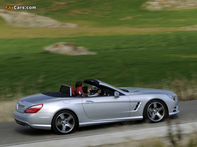Mercedes-Benz SL 500 AMG Sports Package Edition 1 (R231) 2012 images (640 x 480)