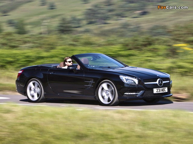 Mercedes-Benz SL 500 AMG Sports Package UK-spec (R231) 2012 images (640 x 480)