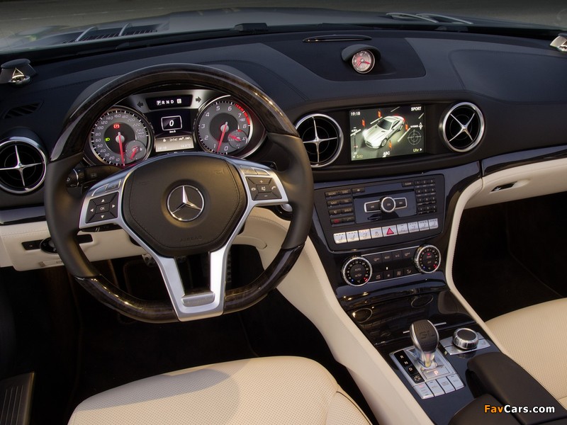 Mercedes-Benz SL 500 (R231) 2012 images (800 x 600)