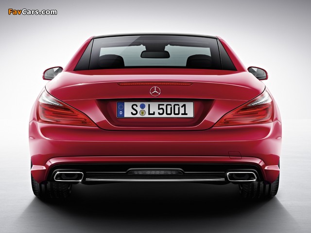 Mercedes-Benz SL 500 AMG Sports Package (R231) 2012 images (640 x 480)