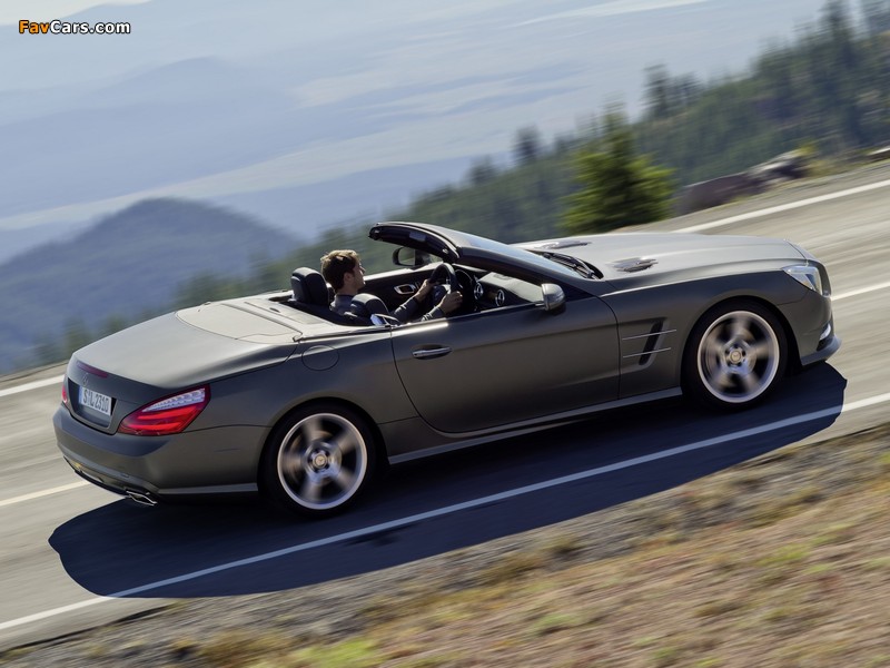 Mercedes-Benz SL 500 AMG Sports Package (R231) 2012 wallpapers (800 x 600)