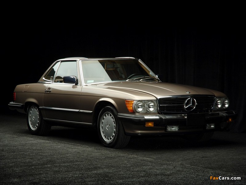 Photos of Mercedes-Benz 560 SL US-spec (R107) 1985–89 (800 x 600)