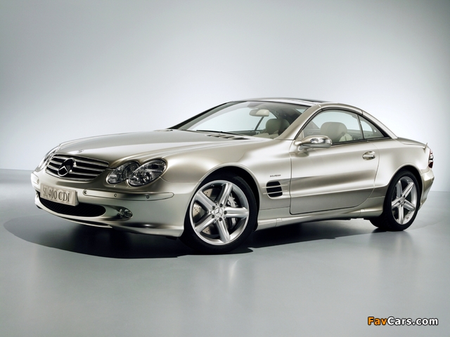 Photos of Mercedes-Benz Vision SL 400 CDI (R230) 2005 (640 x 480)