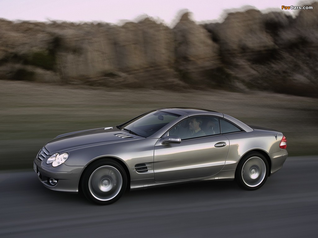 Photos of Mercedes-Benz SL 500 (R230) 2005–08 (1024 x 768)