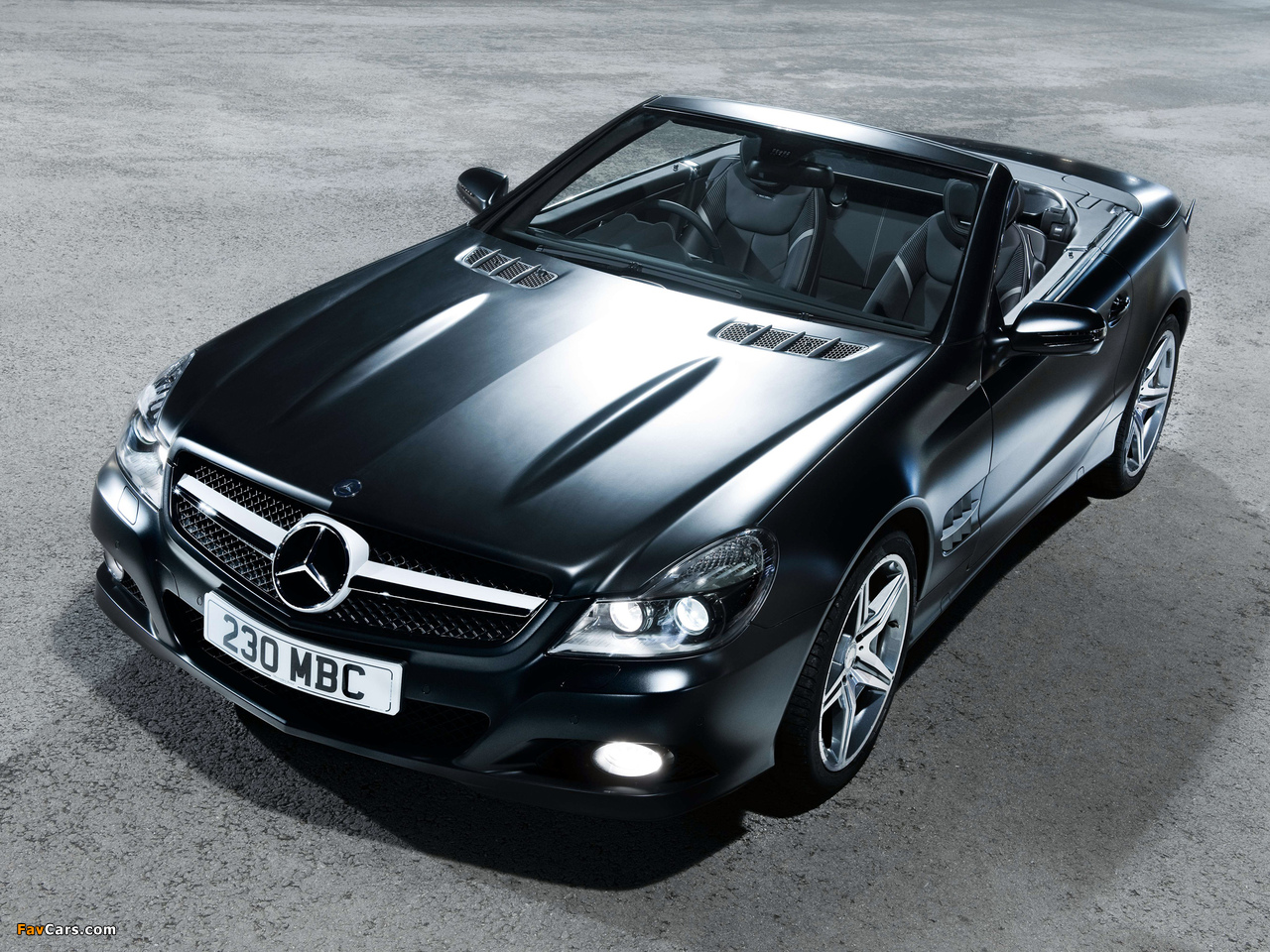 Photos of Mercedes-Benz SL 350 Night Edition UK-spec (R230) 2010–11 (1280 x 960)