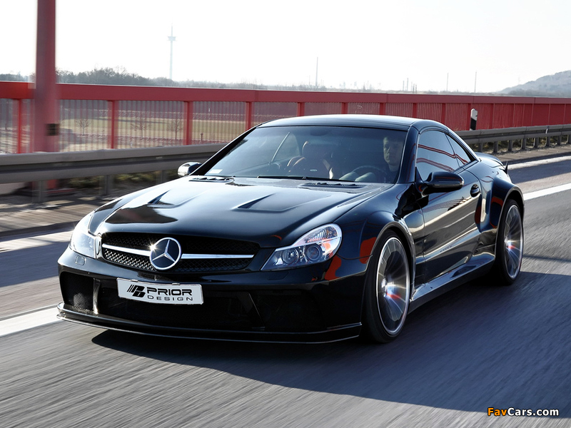 Photos of Prior-Design Mercedes-Benz SL-Klasse Black Edition (R230) 2011 (800 x 600)