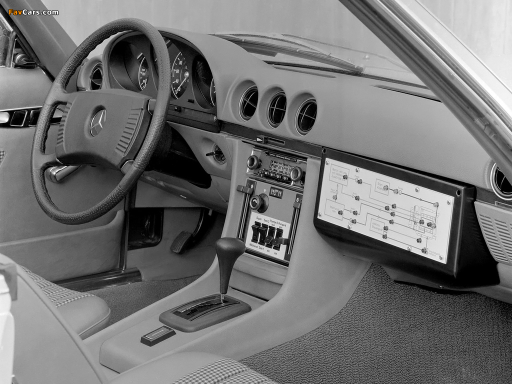 Pictures of Mercedes-Benz 450 SL Methanol Antrieb (R107) 1974 (1024 x 768)