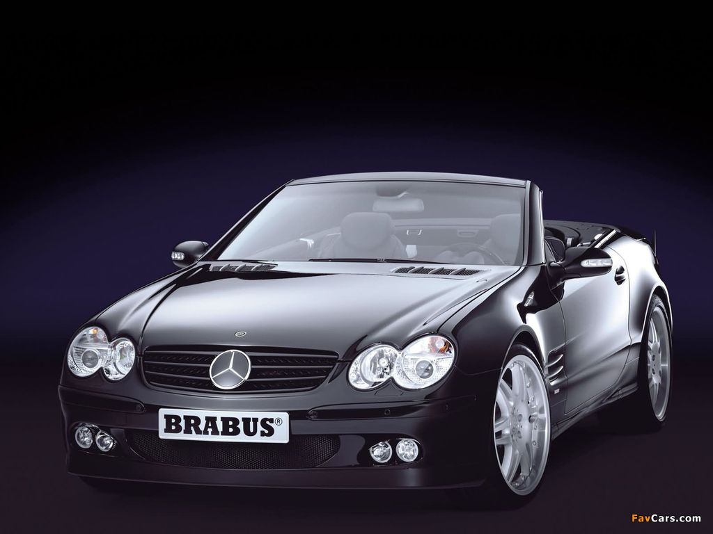 Pictures of Brabus Mercedes-Benz SL-Klasse (R230) 2001–08 (1024 x 768)