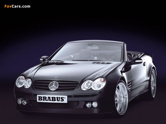 Pictures of Brabus Mercedes-Benz SL-Klasse (R230) 2001–08 (640 x 480)