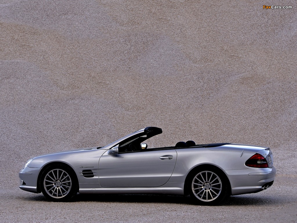 Pictures of Mercedes-Benz SL 55 AMG (R230) 2001–08 (1024 x 768)