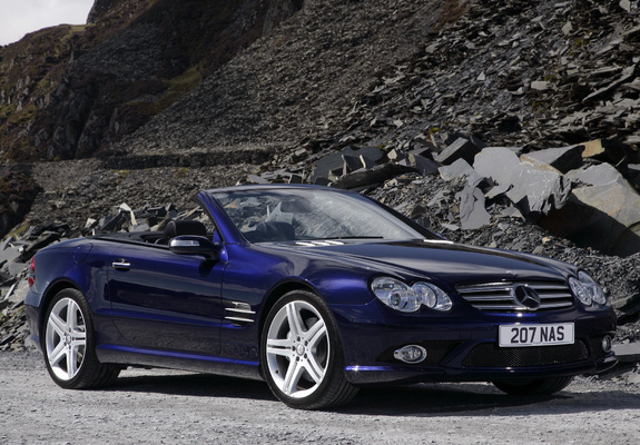 Pictures of Mercedes-Benz SL 500 Sports Package UK-spec (R230) 2005–08