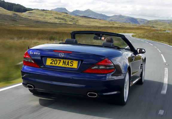 Pictures of Mercedes-Benz SL 500 Sports Package UK-spec (R230) 2005–08