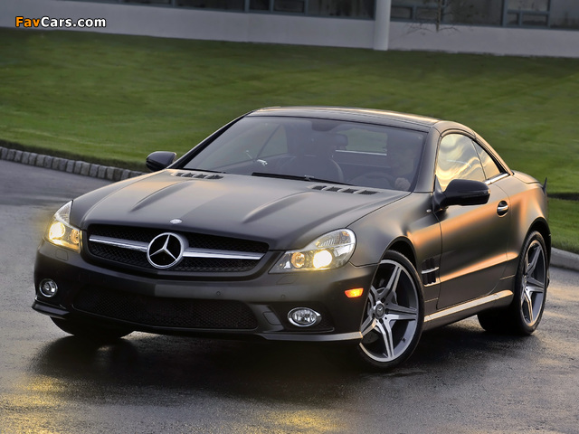 Pictures of Mercedes-Benz SL 550 Night Edition (R230) 2010 (640 x 480)