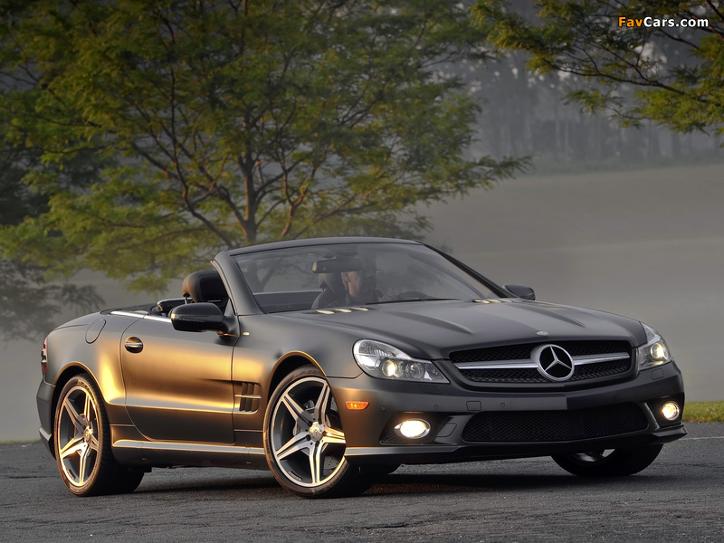 Mercedes-Benz SL 550 Night Edition (R230) 2010 wallpapers (800 x 600)