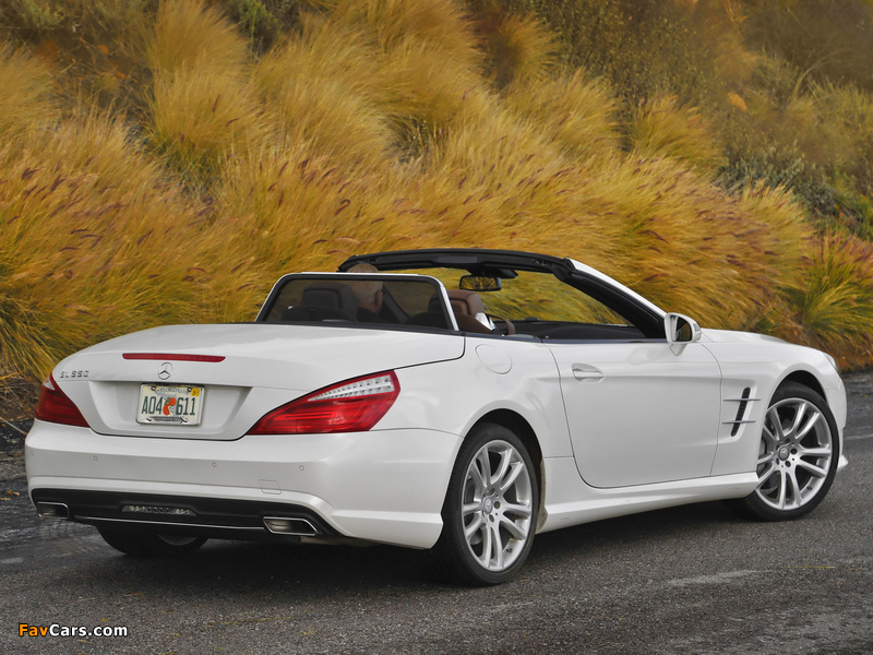 Mercedes-Benz SL 550 AMG Sports Package (R231) 2012 wallpapers (800 x 600)