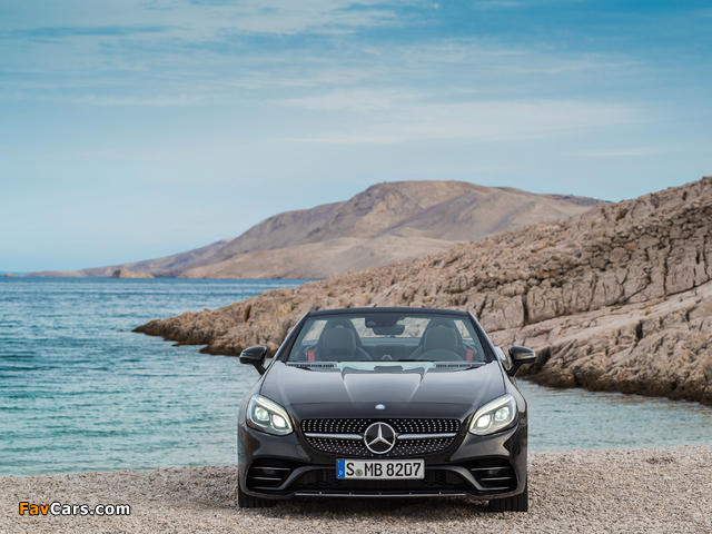 Mercedes-AMG SLC 43 (R172) 2016 wallpapers (640 x 480)