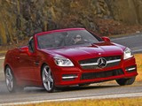 Photos of Mercedes-Benz SLK 350 AMG Sports Package US-spec (R172) 2011