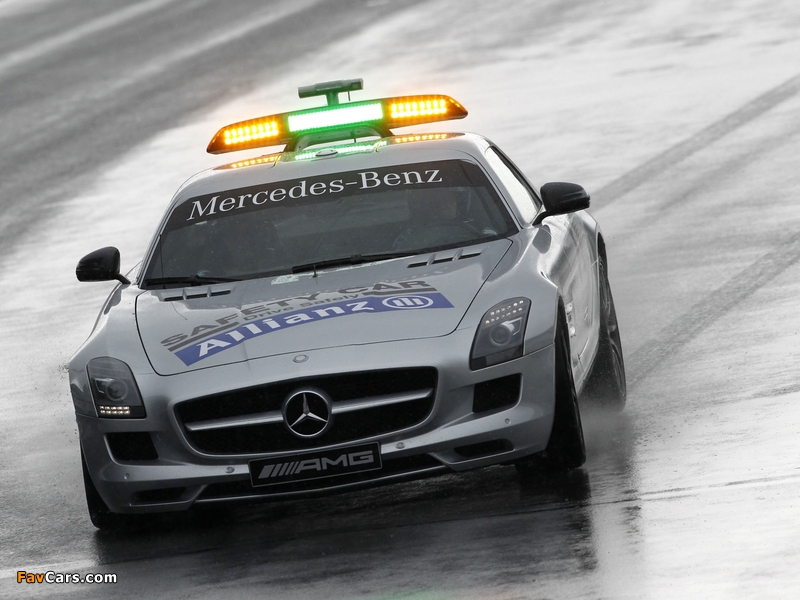 Mercedes-Benz SLS 63 AMG F1 Safety Car (C197) 2010–12 wallpapers (800 x 600)