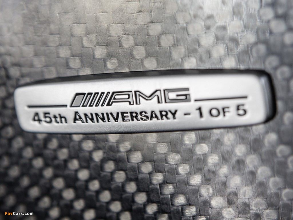 Mercedes-Benz SLS 63 AMG GT3 45th Anniversary (C197) 2012 photos (1024 x 768)