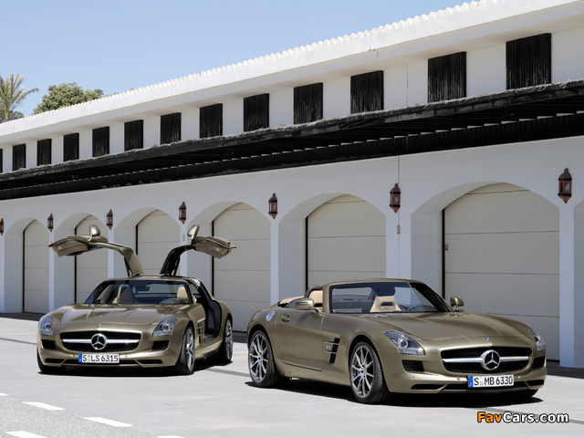 Mercedes-Benz SLS wallpapers (640 x 480)