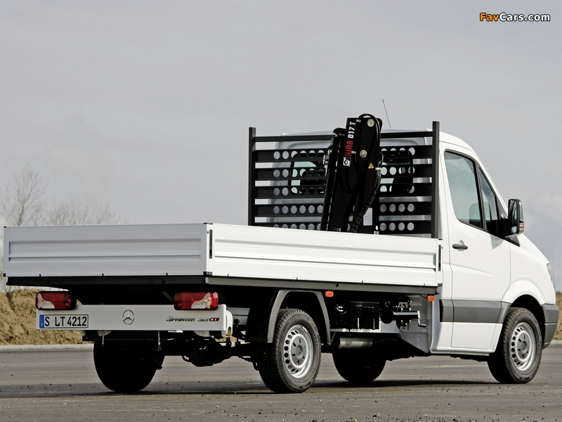 Images of Mercedes-Benz Sprinter Dropside (W906) 2006–13 (800 x 600)