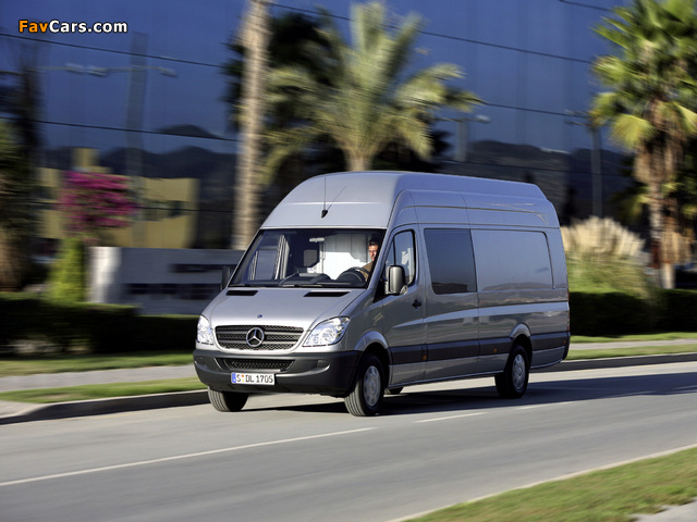 Mercedes-Benz Sprinter Van XL (W906) 2006–13 images (640 x 480)