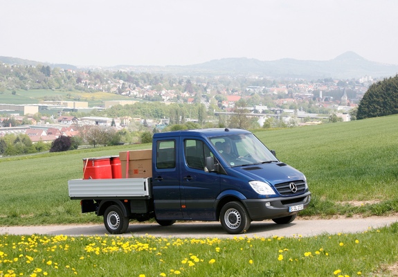 Mercedes-Benz Sprinter Double Cab Dropside (W906) 2006–13 wallpapers
