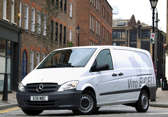 Mercedes-Benz Vito Van E-Cell UK-spec (W639) 2010 images