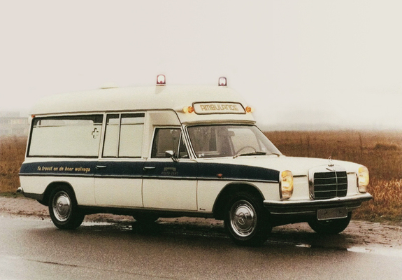 Mercedes-Benz 220 D/8 Ambulance by Visser (VF115) 1968–73 pictures