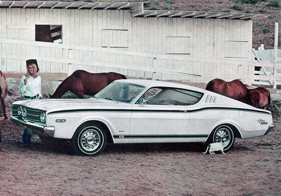 Mercury Cyclone GT Fastback Coupe 1968 wallpapers