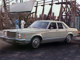 Pictures of Mercury Monarch Ghia 4-door Sedan 1978–79