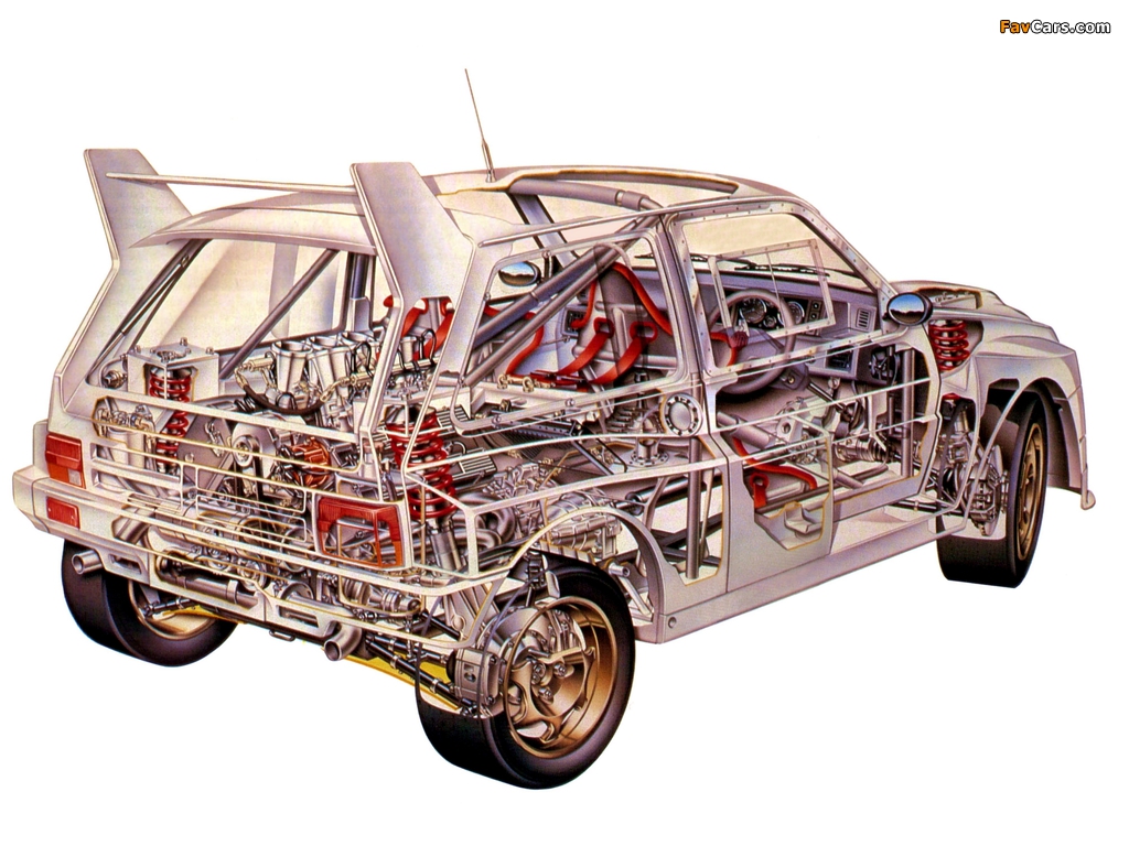 MG Metro 6R4 Group B Rally Car 1985–86 pictures (1024 x 768)